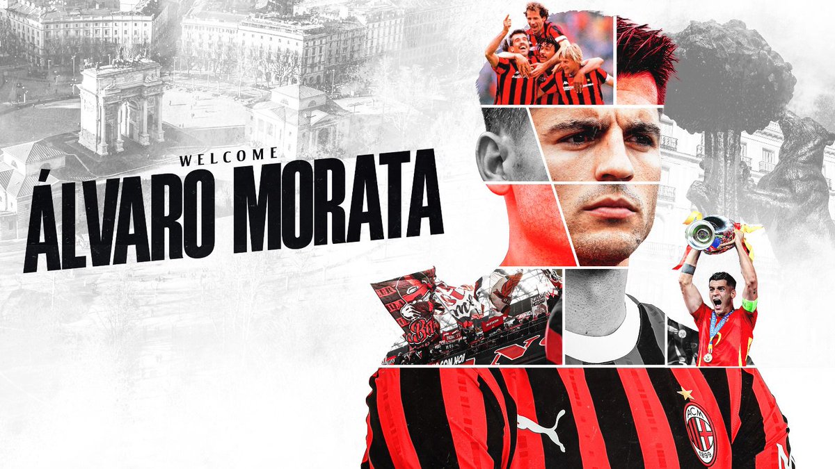 rossonerifreak's tweet photo. OFFICIAL: Alvaro Morata pemain Milan. kontrak sampai dengan 2028. https://t.co/c7Wqin3ZOg