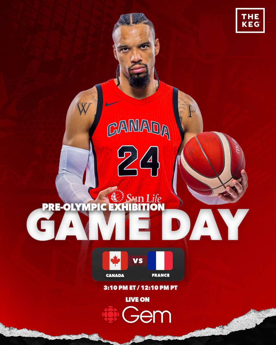 In France vs. France for our second exhibition game 😤

⏰: 3:10 pm ET / 12:10 pm PT
📍: Orléans, France
📺: LIVE on CBC Gem 

#SMNT