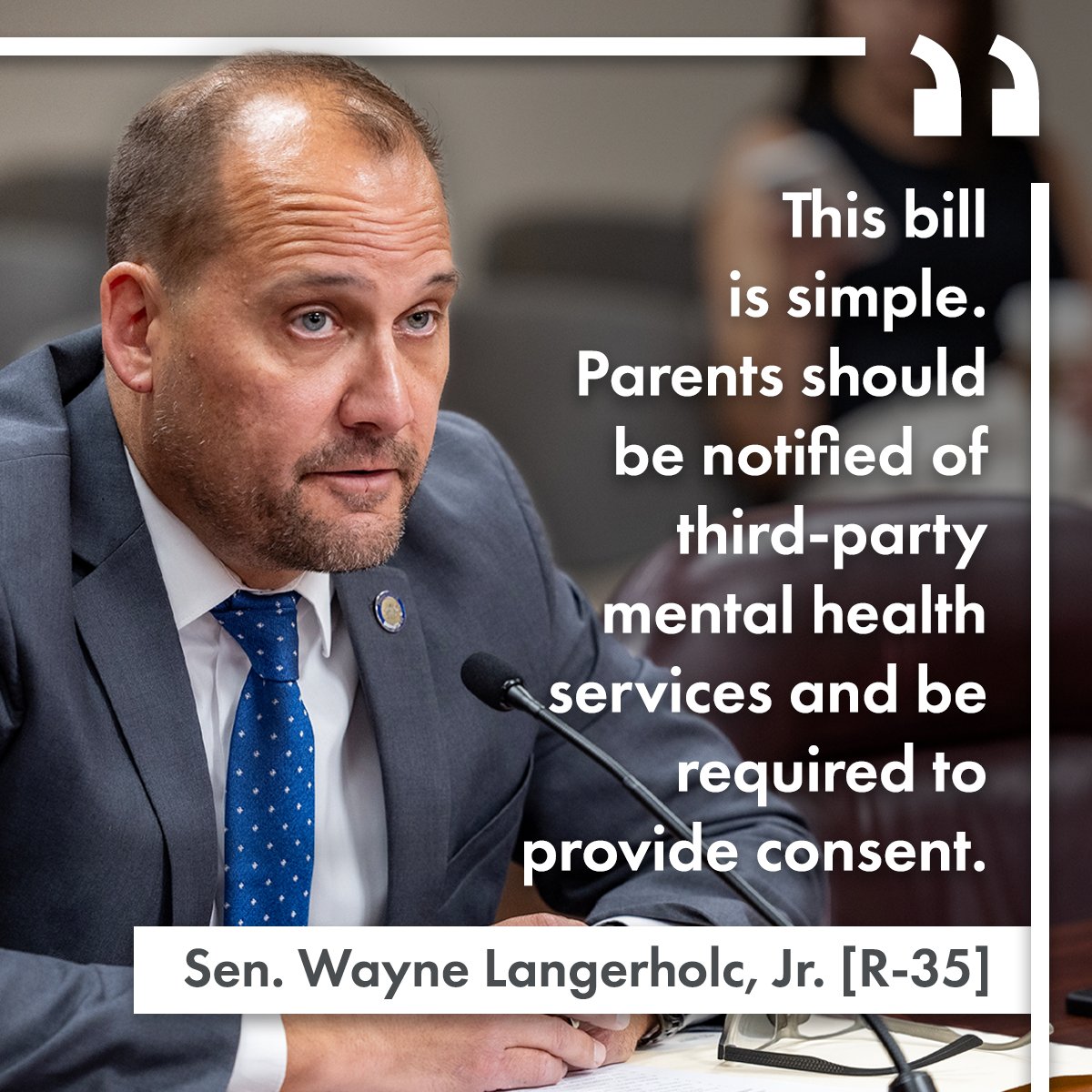 PA Senate Republicans (@pasenategop) on Twitter photo To empower parents, legislation requiring schools to receive parental consent before providing students with uncertified or unregulated behavioral health support passed the #PASenate with sponsorship from <a href="/SenLangerholc/">Senator Wayne Langerholc</a>.
bit.ly/3LsxLXM To empower parents, legislation requiring schools to receive parental consent before providing students with uncertified or unregulated behavioral health support passed the #PASenate with sponsorship from <a href="/SenLangerholc/">Senator Wayne Langerholc</a>.
bit.ly/3LsxLXM