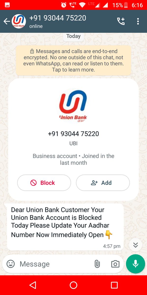 CASHMART8's tweet photo. @UnionBankTweets @RBI @FinMinIndia I received SMS stated : My A/c is blocked. Aadhaar Card Update is mandatory. Why blocked without any prioir communication ? This is current a/c:242411010000020 Is it RBI or Ministry of Finance is issued any order about this subject ? Pls clarify https://t.co/BDLBgSj2AZ