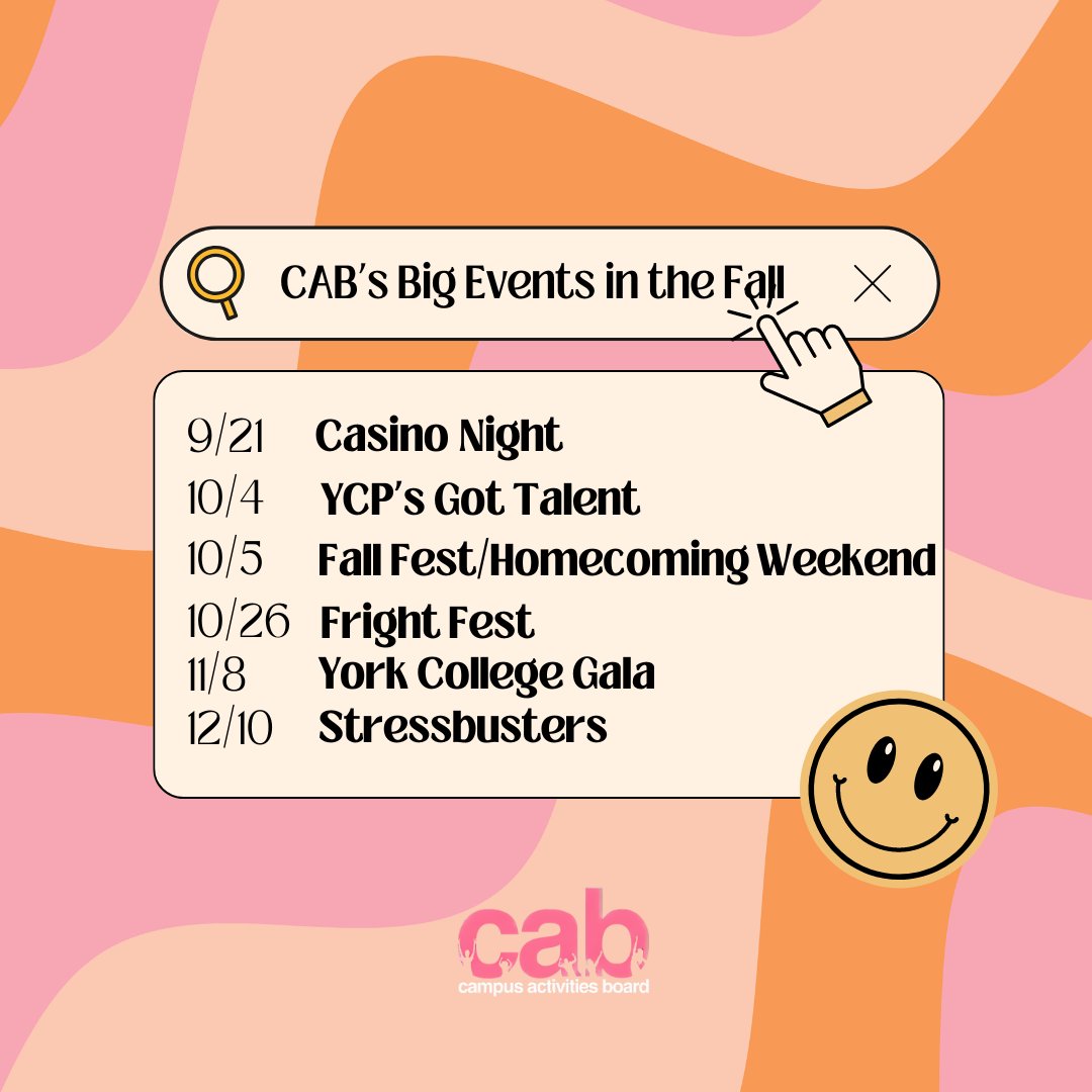 York College Campus Activities Board tweet media