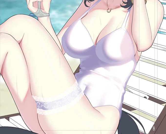 水着ガチャ来るのに今石を溶かしている愚か者共よ 