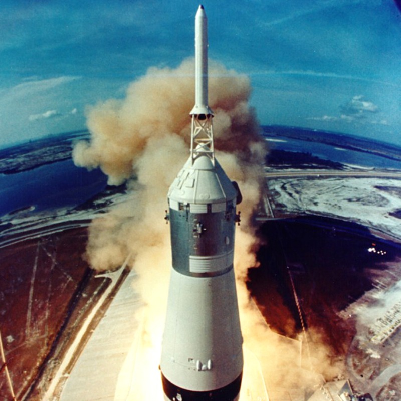 LifeAtPurdue's tweet photo. “That’s one small step for a man, one giant leap for mankind.” 🚀 

@PurdueAeroAstro alumnus Neil Armstrong became the first person to set foot on the moon on July 20, 1969. 🌕 

See more of the Apollo 11 mission and learn about Armstrong’s legacy at #Purdue. ⬇️
