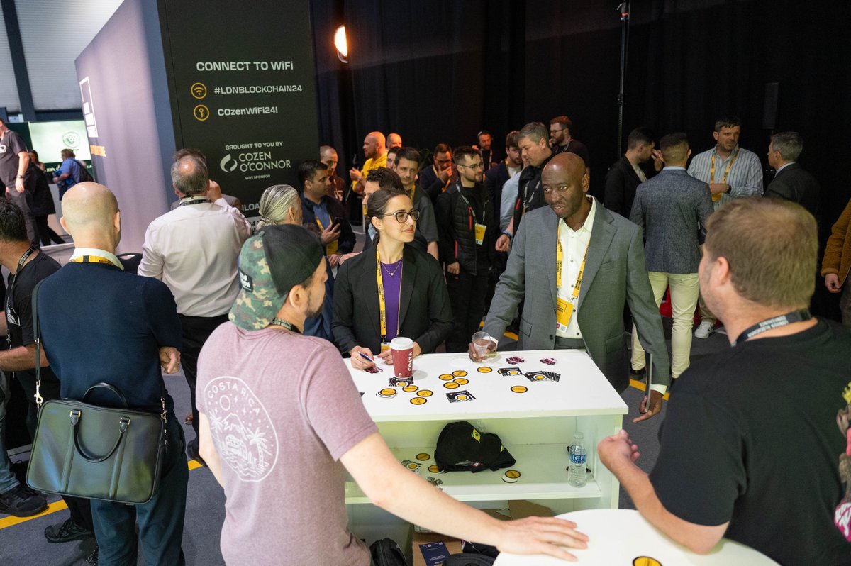 LDN_Blockchain's tweet photo. It’s been nearly two months since #LDNBlockchain24 wrapped up. What connections have you made? Have you leveraged your new networks? Share your stories and let's keep the momentum going!

https://t.co/Kc0ireL7Rh https://t.co/nYPEsY1ynB