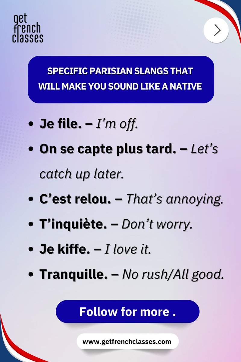 gfclasses's tweet photo. 🇫🇷😲 How to Express Surprise or Amazement in French to Impress Your Friends! 😲🇫🇷

* Oh là là!
* Ça alors!
* Sans blague?
* C’est dingue!

#LearnFrench #ParisianFrench #SpeakLikeANative https://t.co/8eThbOCmv7