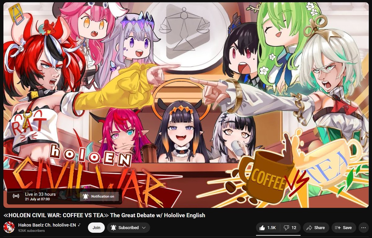 bvdizu's tweet photo. three of holoen's strongest yappers on the tea side ohhh they are TAKING IT. https://t.co/YS78xKMIZc