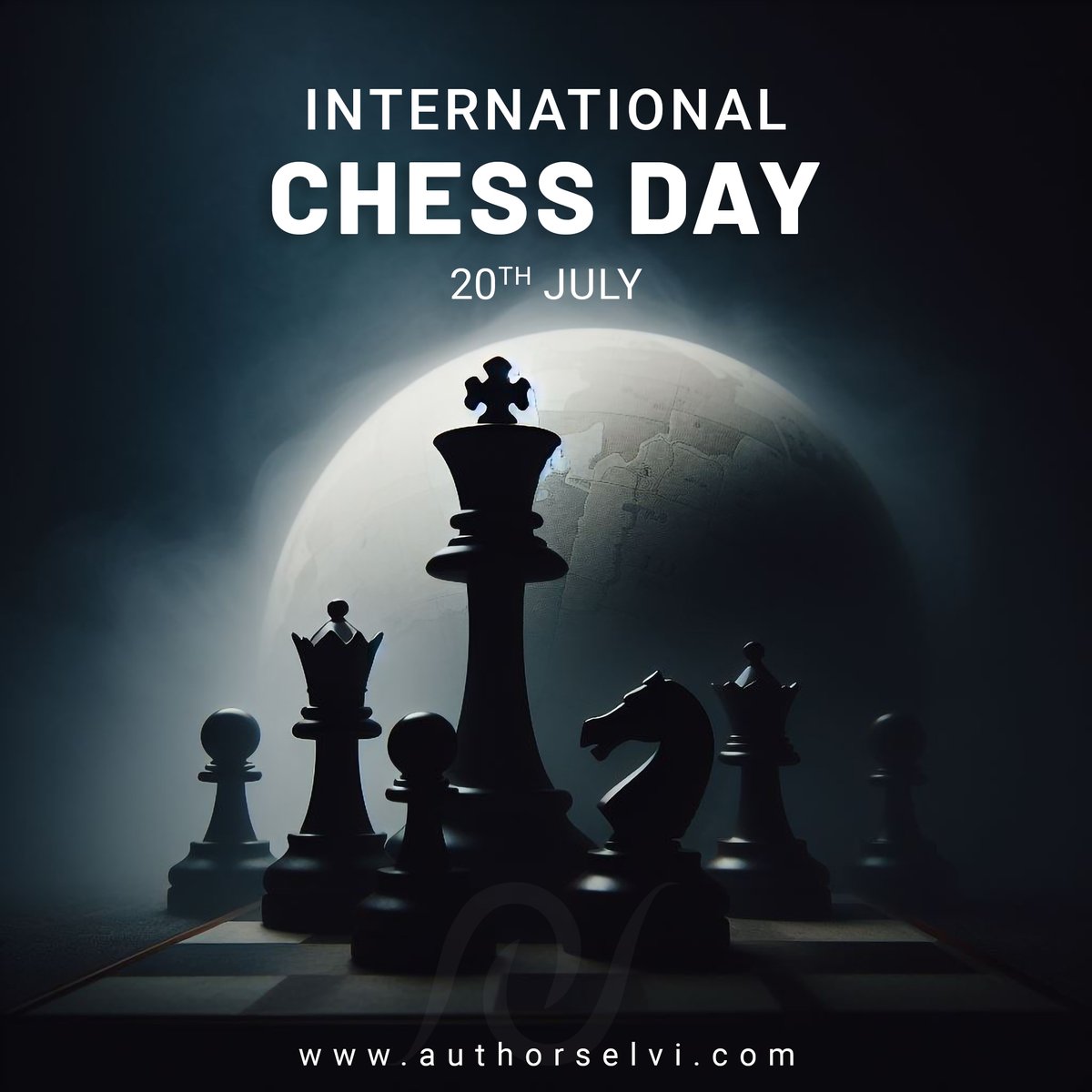 authorselvi's tweet photo. Happy International Chess Day! 🏆♟️
Let's celebrate the game that brings us together, sharpens our minds, and teaches us strategy and patience. May your moves be wise and your passion for chess grow stronger every day.
#InternationalChessDay #Chess #Authorselvi https://t.co/1iVeP3yKU0