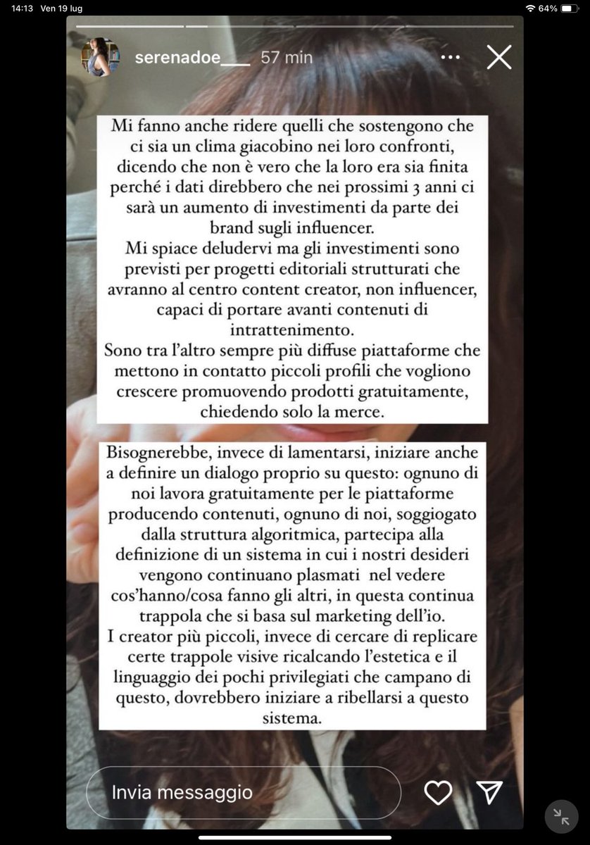 Jes912's tweet photo. Invece che parlare di "invidia" comincia a metterti nell'ottica di pensare che presto anche tu dovrai andare a lavorare per davvero e pagarti le vacanze di tasca tua.
Fidati.
#influcirco https://t.co/sjj0CDLqOw