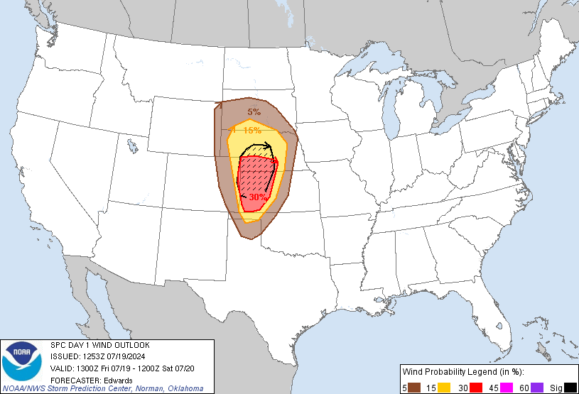 LimWeather's tweet photo. D1 #SPC Convective Outlook
#EnhancedRisk of #SevereWx in C #TornadoAlley esp #NorthPlatte, #LexingtonNE, #Kearney, #Goodland, #LiberalKS, #DodgeCity, #GardenCity, #HaysKS due to 30% SIG Severe #Wind/15% #Hail/<2% #Tornado risks
#Wxtwitter #Wxx #NEwx #KSwx #COwx @itsallisonelsie https://t.co/GNehx63uGX