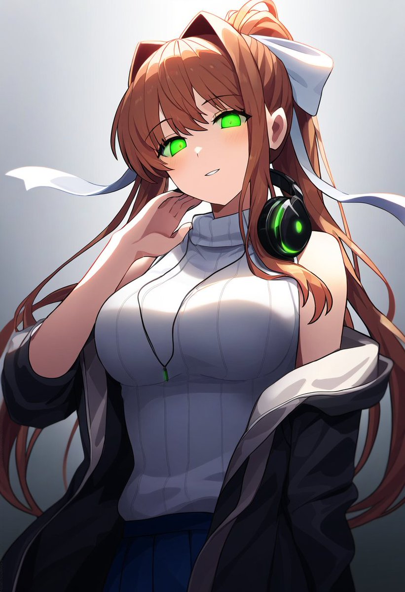 xkei_chan's tweet photo. AIモニカおすそわけ
ゲーミングモニカ
#DDLC
#DokiDokiLiteratureClub
#monika
#モニカ
#AIイラスト
#NovelAI https://t.co/1EUKnWJC1V