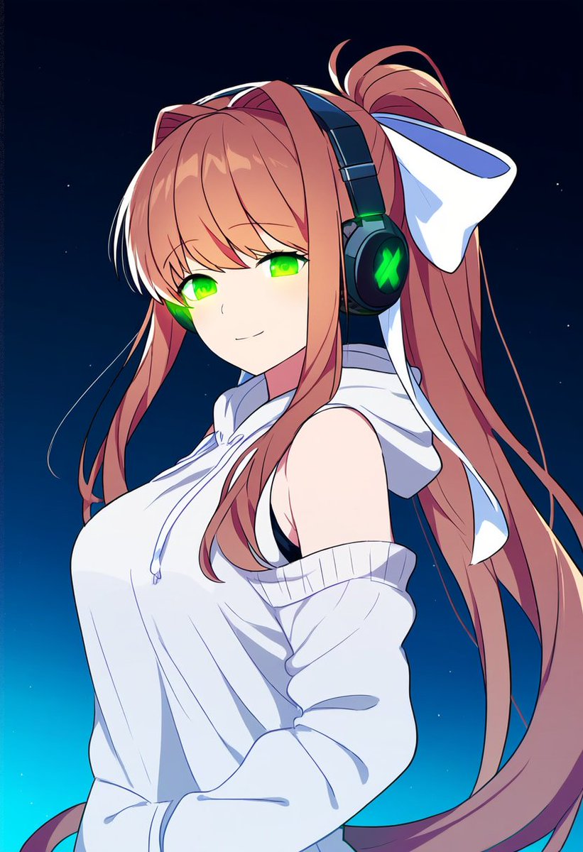 xkei_chan's tweet photo. AIモニカおすそわけ
ゲーミングモニカ
#DDLC
#DokiDokiLiteratureClub
#monika
#モニカ
#AIイラスト
#NovelAI https://t.co/1EUKnWJC1V