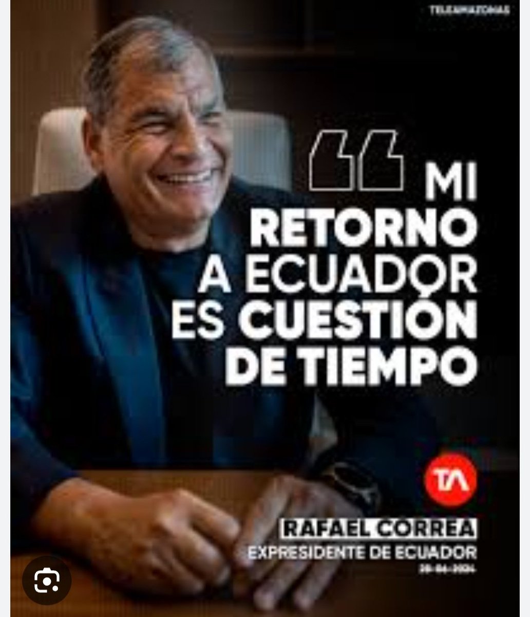 munoz_yery's tweet photo. LUISA GONZÁLES
RAFAEL CORREA. 
EL POSIBLE BINOMIO PARA ESTE 2025. ✌️💙 https://t.co/B4lqLnq3QB