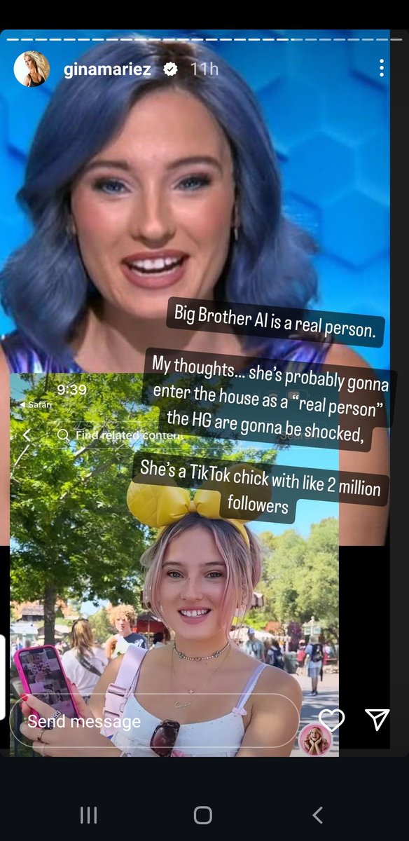 Susan__NM's tweet photo. @ToomsBB_ She's a real person .. I wonder how BB would of played the AI twist out if she would have been voted in .. https://t.co/iDjR2REuFE