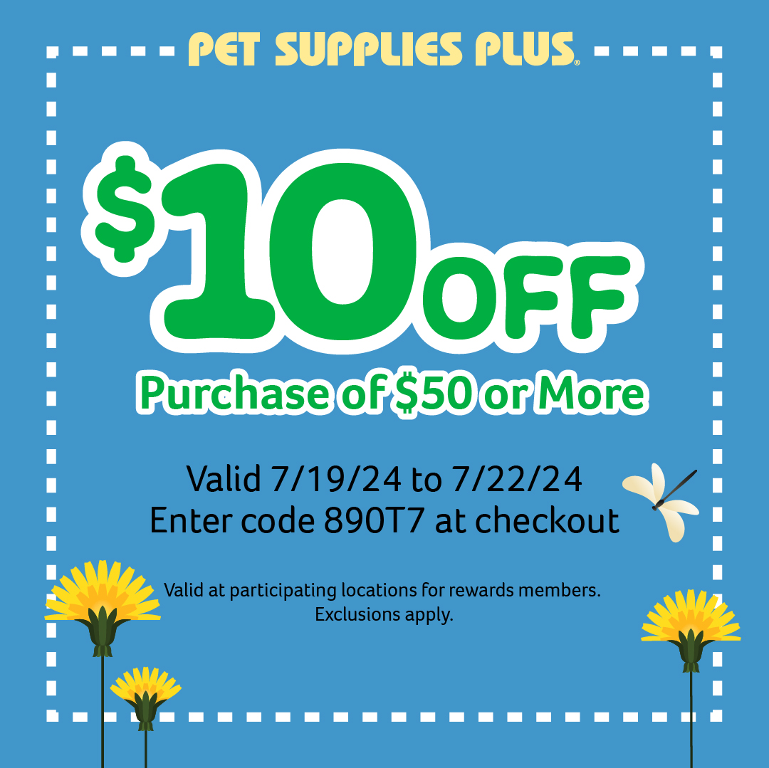 petsuppliesplus's tweet photo. Get that $10 off!! Use code 890T7 to shop in-store or online🤑🤑🤑 https://t.co/G4f7f0pcCm
