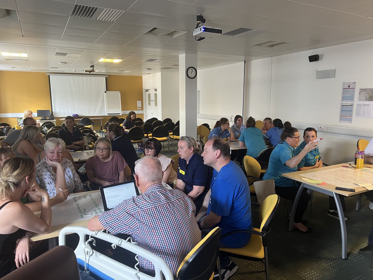 Improvement event focussing on nurse cleaning responsibilities is in full swing!