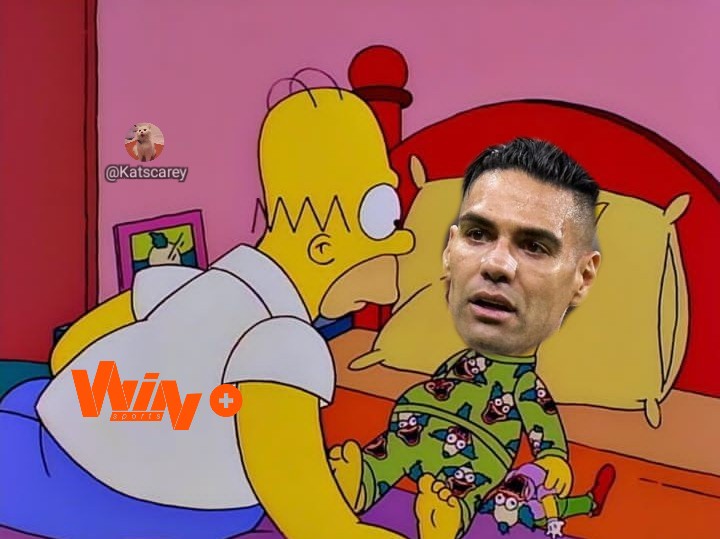 Los de Win Sports con la Falcao cam. 🤌🏻🤣