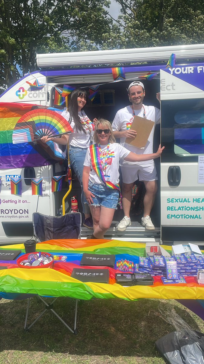 We will be attending <a href="/croydonpride/">Croydon Pride</a> tomorrow. Pop along to see us. We will be offering Free HIV POCT testing, free PrEP, free condoms and always happy to offer advice/support. Looking forward to seeing you all tomorrow 🏳️‍🌈