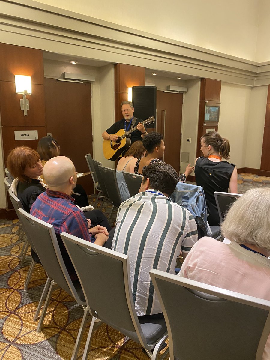 PullerWrites's tweet photo. Heading to Day Two of #AATE2024! I’ll be presenting during the Growing Plays session at 1 pm. Meanwhile, some amazing from Day One. #iamaate https://t.co/uKK5m3ZN3S