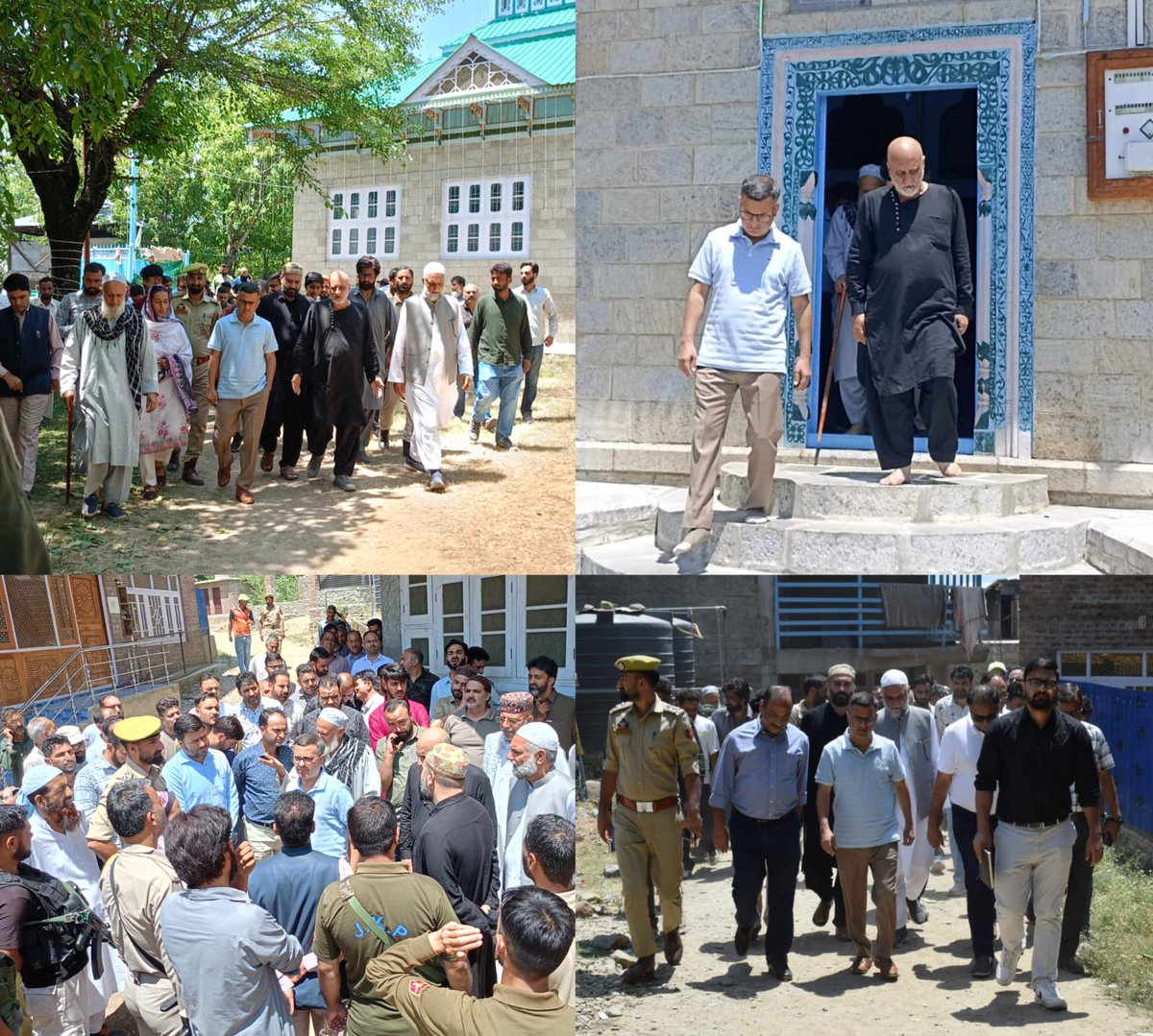 dicbandipora's tweet photo. The Deputy Commissioner (DC) Bandipora, Shakeel ul Rehman, on Friday visited the Ziyarat Sharief of Hazrat Nanga Baji Sahib in Malangam village of Tehsil Aloosa to review the arrangements for the upcoming Annual Urs Mubarak.
@diprjk 
@dcbandipora https://t.co/QUmoXBvwsK
