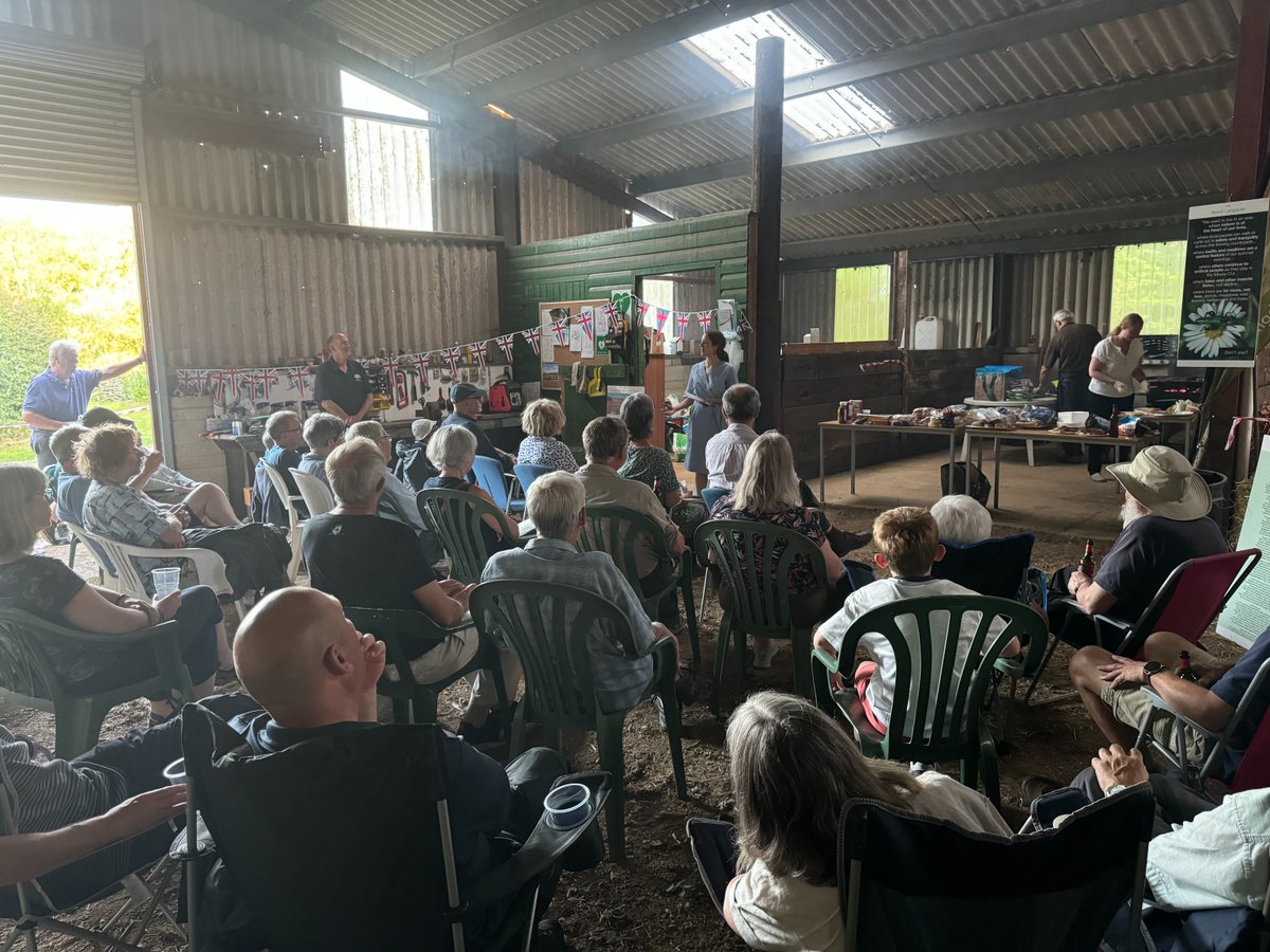 Last night we were delighted to attend the @LangdykeTrust 's AGM to talk about the impact of climate change at a local level. 🌿