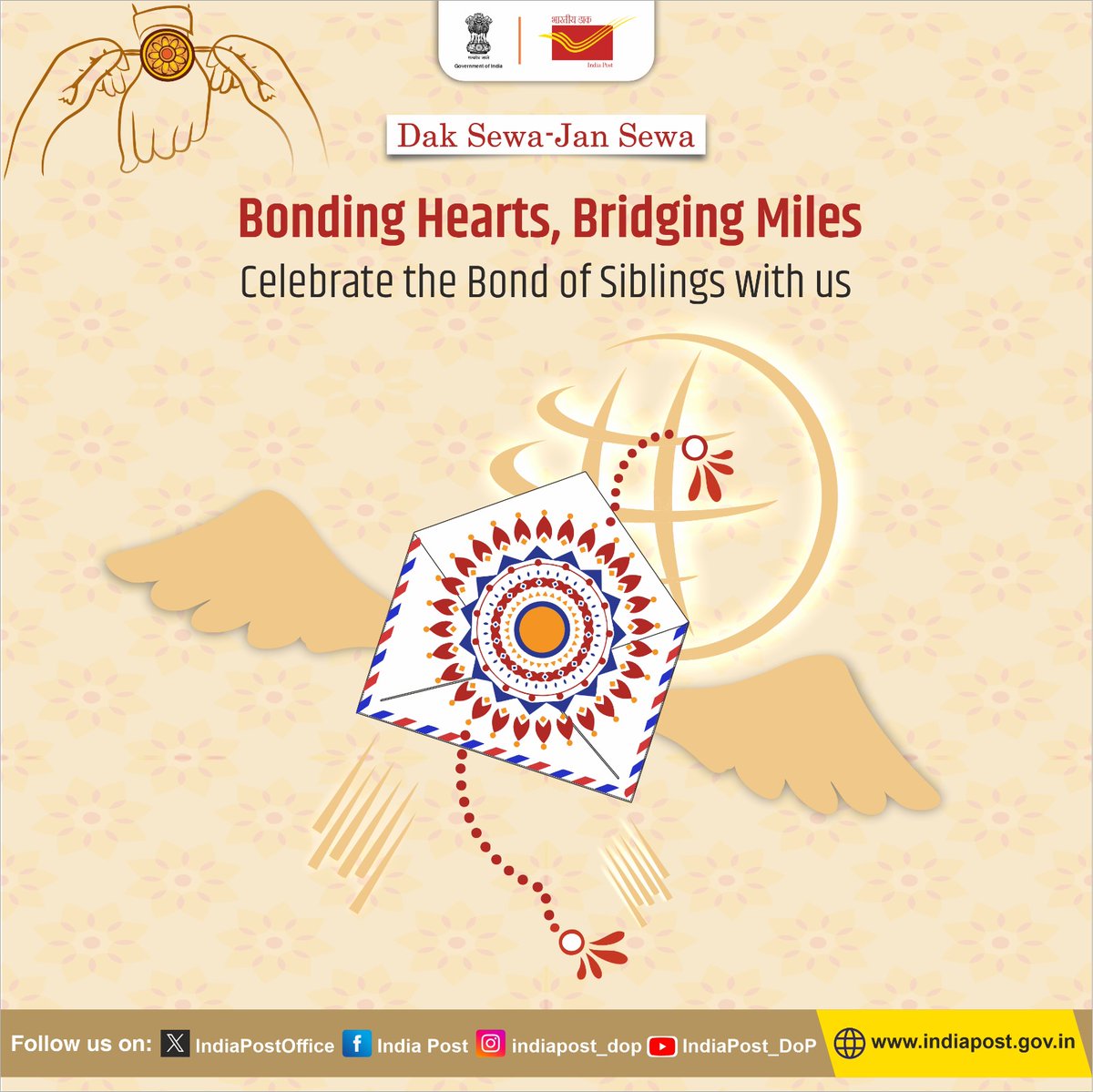 airnewsalerts's tweet photo. India Posts advises people to plan their #Rakhi shipments by the 31st of July to ensure the timely receipt of Rakhis to their loved ones. 

@IndiaPostOffice advises people to follow some Dos and Don'ts to navigate the complexities of international mailing and minimize the likelihood of delays and customs-related hitches. 

The packages must be securely packaged to protect them from potential damage in transit and proper address labels must be used with accurate zip codes.

India Posts advises people to mention their mobile numbers.   

People should accurately disclose the contents of the package on the customs declaration form to expedite the clearance process.

They should avoid sending restricted items such as flammable materials, liquids, or perishable goods, as they may be subject to confiscation.