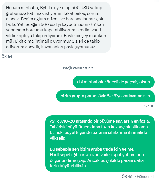 emrebayiir's tweet photo. Bizler Trade Mutfağı grubumuzda büyük kazanç vaatleri vermedik, vermiyoruz. 

Trade dediğiniz olayın ideal büyüme aralığı aylık %10-20 civarındadır. İstisna olarak aşağı ve yukarı sapmalar elbette olabilir. 

Sırf hacim olsun diye önümüze geleni de almıyoruz. 
Doğruyu, yanlışı gösteriyoruz. Amaçlarına hitap ediyorsa buyur ediyoruz.