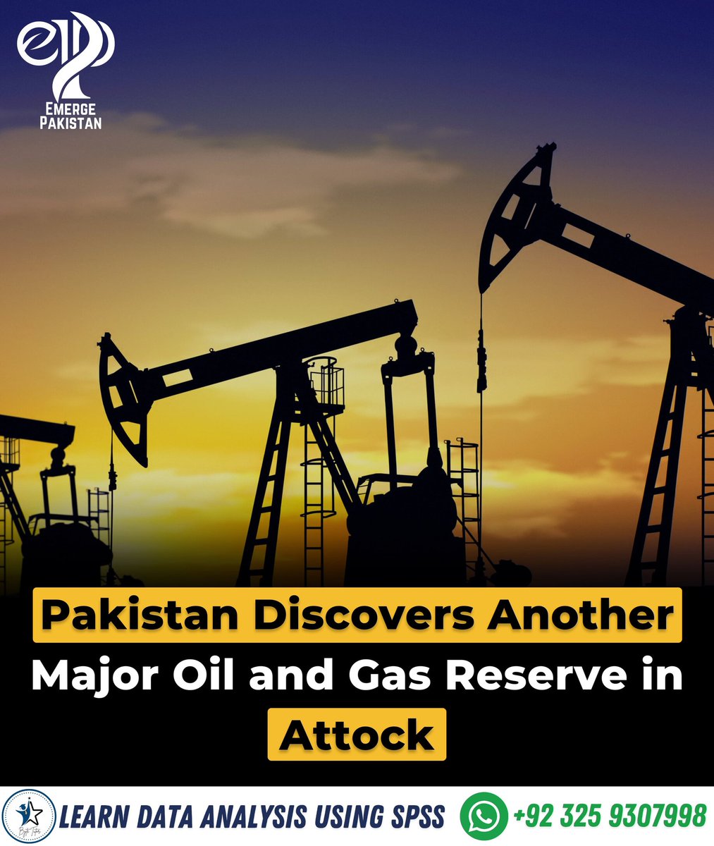 EmergePakistan's tweet photo. Pakistan Oilfields Limited (POL), an oil and gas exploration company, has discovered hydrocarbon reserves at its Jhandial-03 well located in Attock district.

#Pakistan #Oil #Gas #Discovery #Hydrocarbon #Attock #EnergyExploration https://t.co/8TLE4Utawu