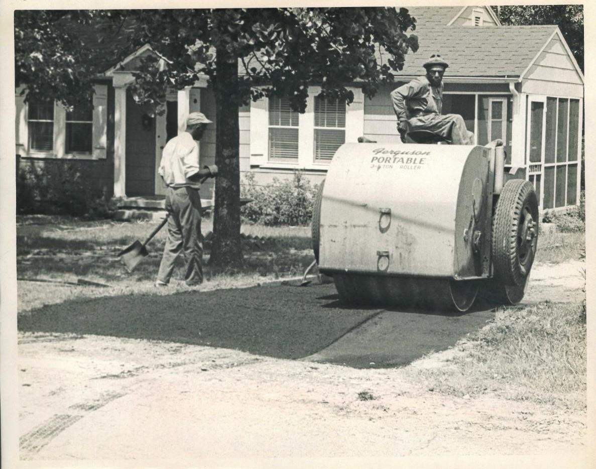 coautilities's tweet photo. Flashback Friday: Look what we found! Our staff discovered some amazing old photos of the City of Anderson Public Work operations from the 1950s and 1960s in our file archives. It's incredible to see how far we've come and to honor the hardworking individuals who paved the way. https://t.co/NbekJ5mhCZ