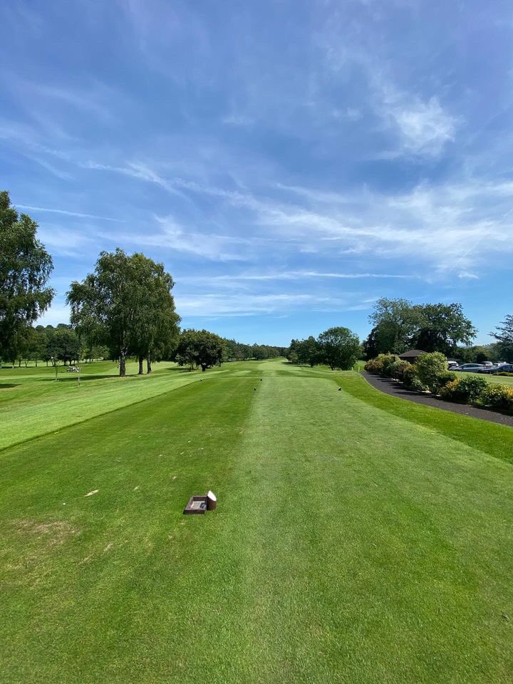 Course looking great in the sunshine this afternoon ☀️🔥