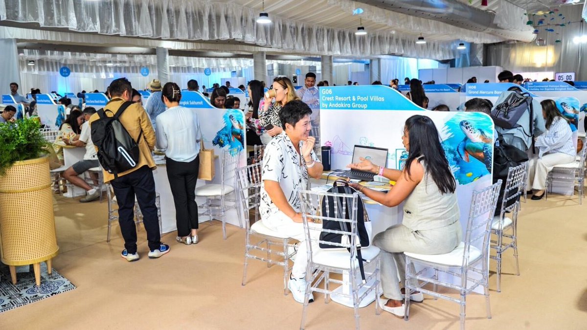 The Thailand Travel Mart Plus (TTM+) 2024, held from 5-7 June in Khao Lak, Phang-Nga, is estimated to help generate 4,428.98 million Baht for the Thai economy, based on the survey responses from buyers and sellers attending the event.

tatnews.org/2024/07/ttm-20…