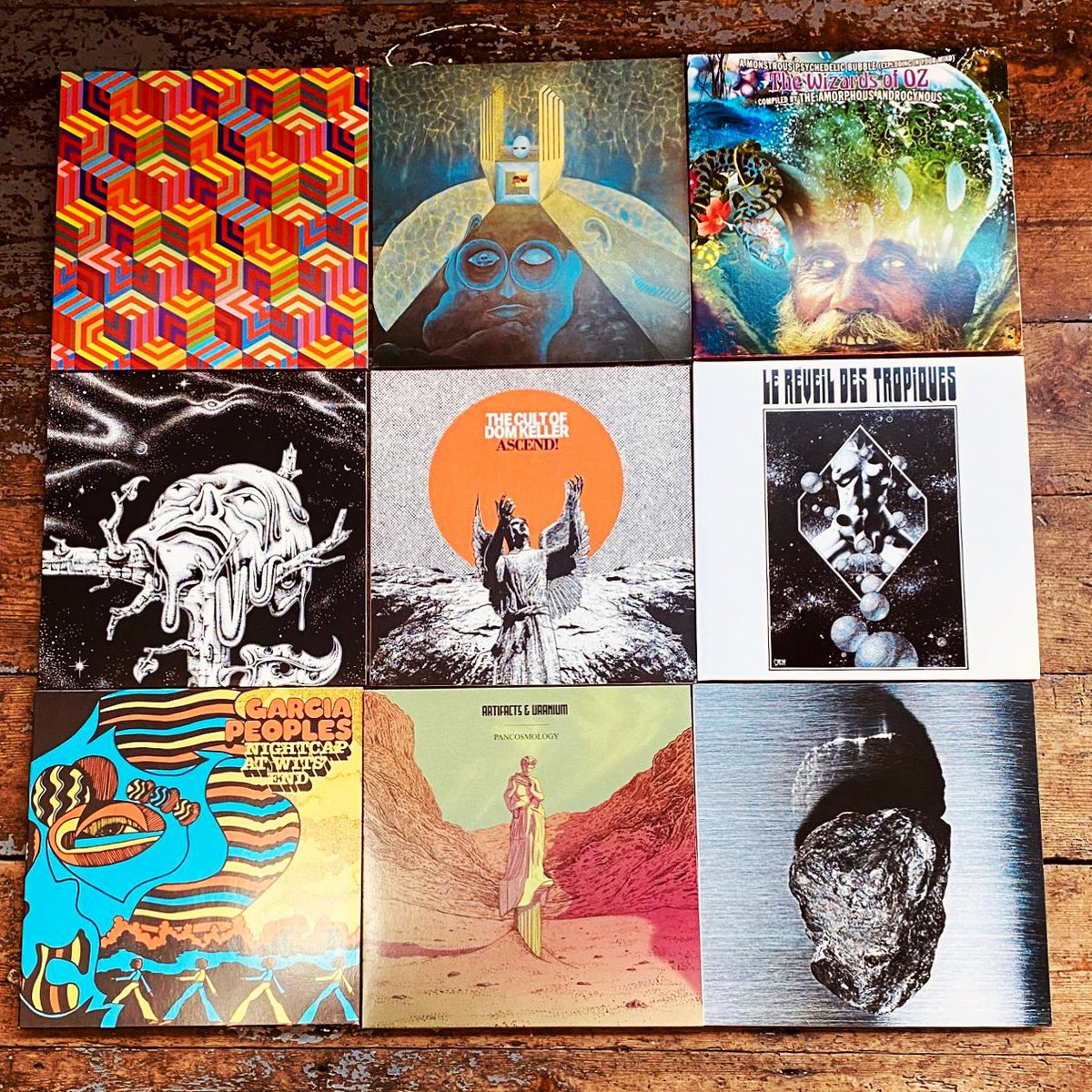 We’ve currently got an amazing collection of neo-psych, ambient &amp; electronica. Some absolute belters amongst the many weird &amp; wonderful gems here. Pop along to the Lewes shop for a browse or over at our Discogs page discogs.com/seller/MaidenV… where they are all now for sale!!✌️❤️🔥
