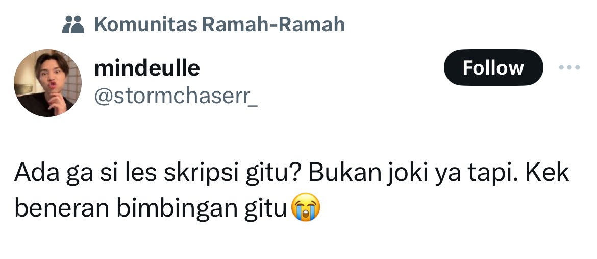ikhwanuddin's tweet image. ada 😂 namanya Dosen Pembimbing Skripsi

kok bisa layanan yg udah ada gak efektif? coba cek berapa jumlah mahasiswa bimbingan Dosenmu dalam setahun?