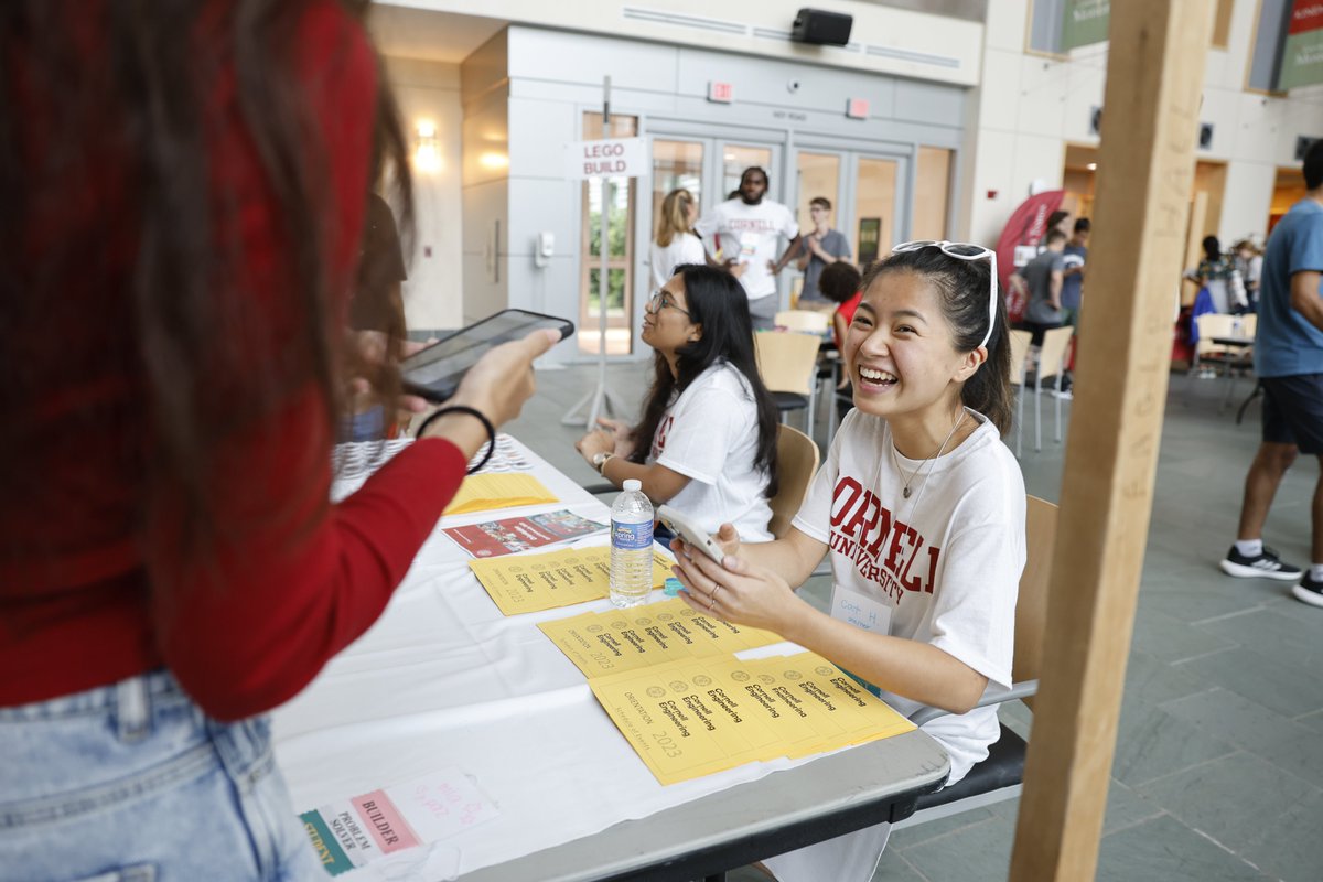 One month until we welcome our newest Cornell Engineers! Start packing and get ready for an amazing semester ahead. We can't wait to see you on campus! 🐻❤️✨ #CornellEngineering #CornellWelcome #Ithaca #Cornell2028 #EngineeringToMakeADifference