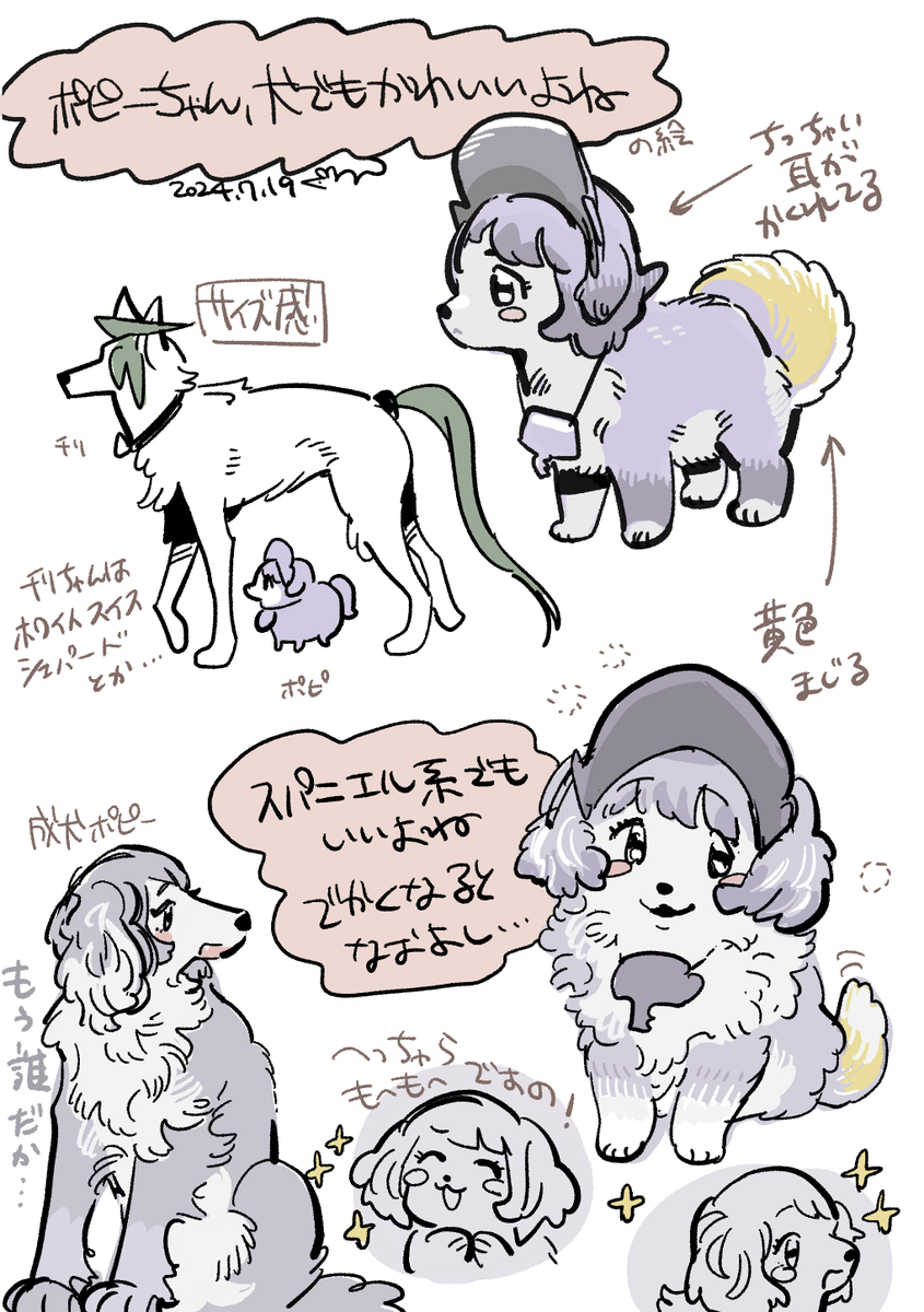 犬でもかわいい妄想(獣化) 