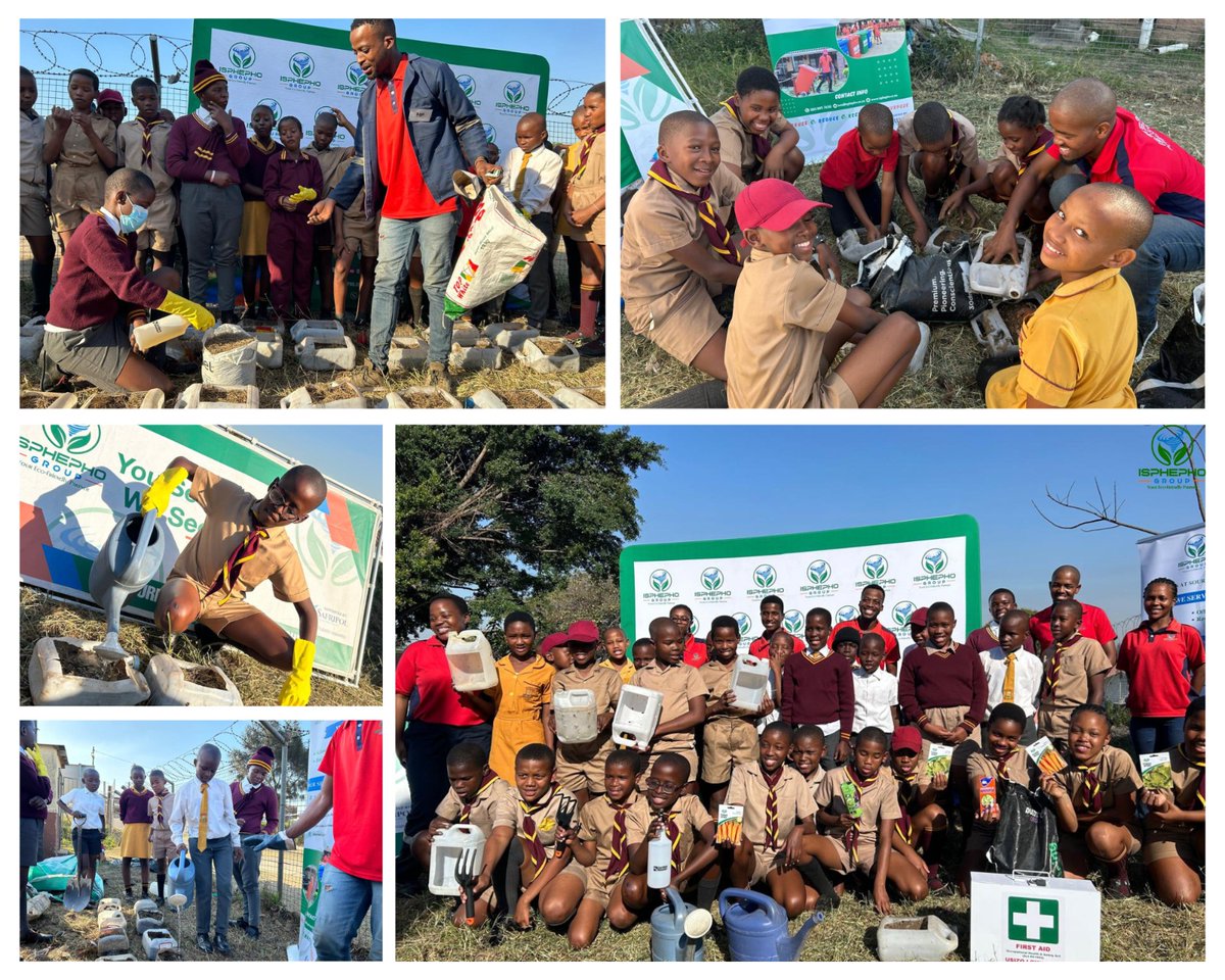 As Mandela said, 'Education is the most powerful weapon to change the world.' We spent our 67 minutes with Buyani Primary School in Umlazi, teaching sustainable gardening using recycled materials. 🌱

How did you spend your 67 minutes? Share in the comments!
