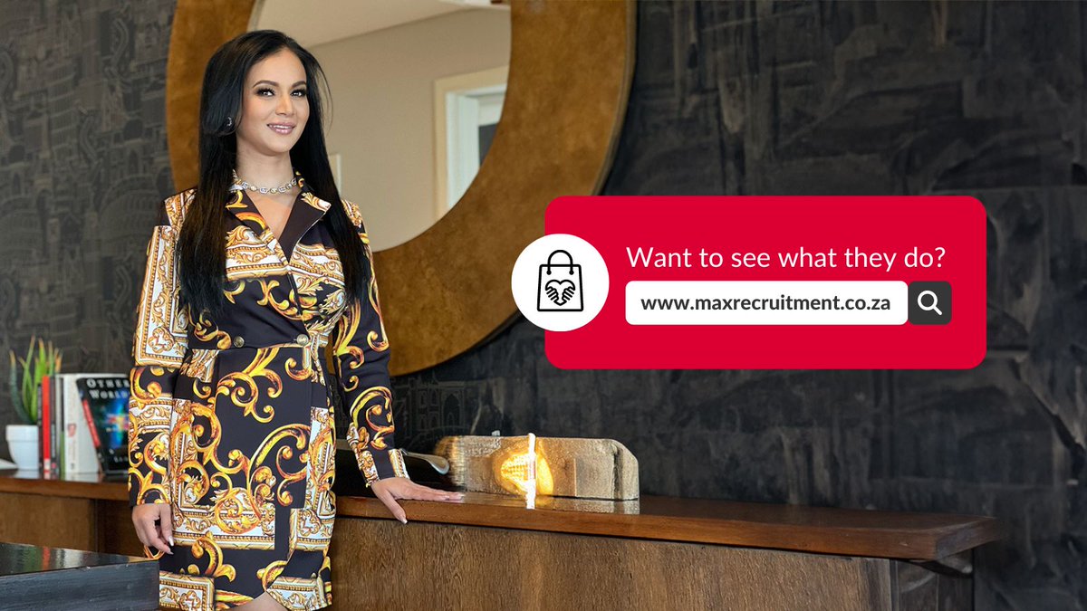 SmallBizFriday's tweet image. Meet the @AbsaSouthAfrica&apos;s #AbsaSmallBizFriday featured Small Business of the week – Max Recruitment. 

Read Natasha Andrew&apos;s inspiring story here: thesmallbusinesssite.co.za/max-recruitmen…

#SmallBusiness #Entrepreneur #SmallBizFriday #SuccessStory