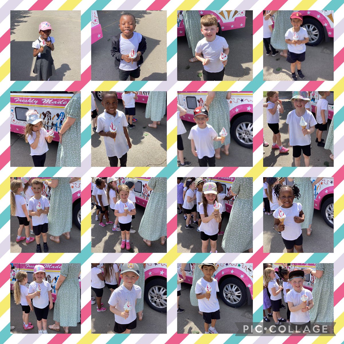 SFCPSR's tweet photo. What a fantastic treat to end an amazing year! Have a fantastic summer Reception! ☀️🍦 https://t.co/atZ2sfBsGJ
