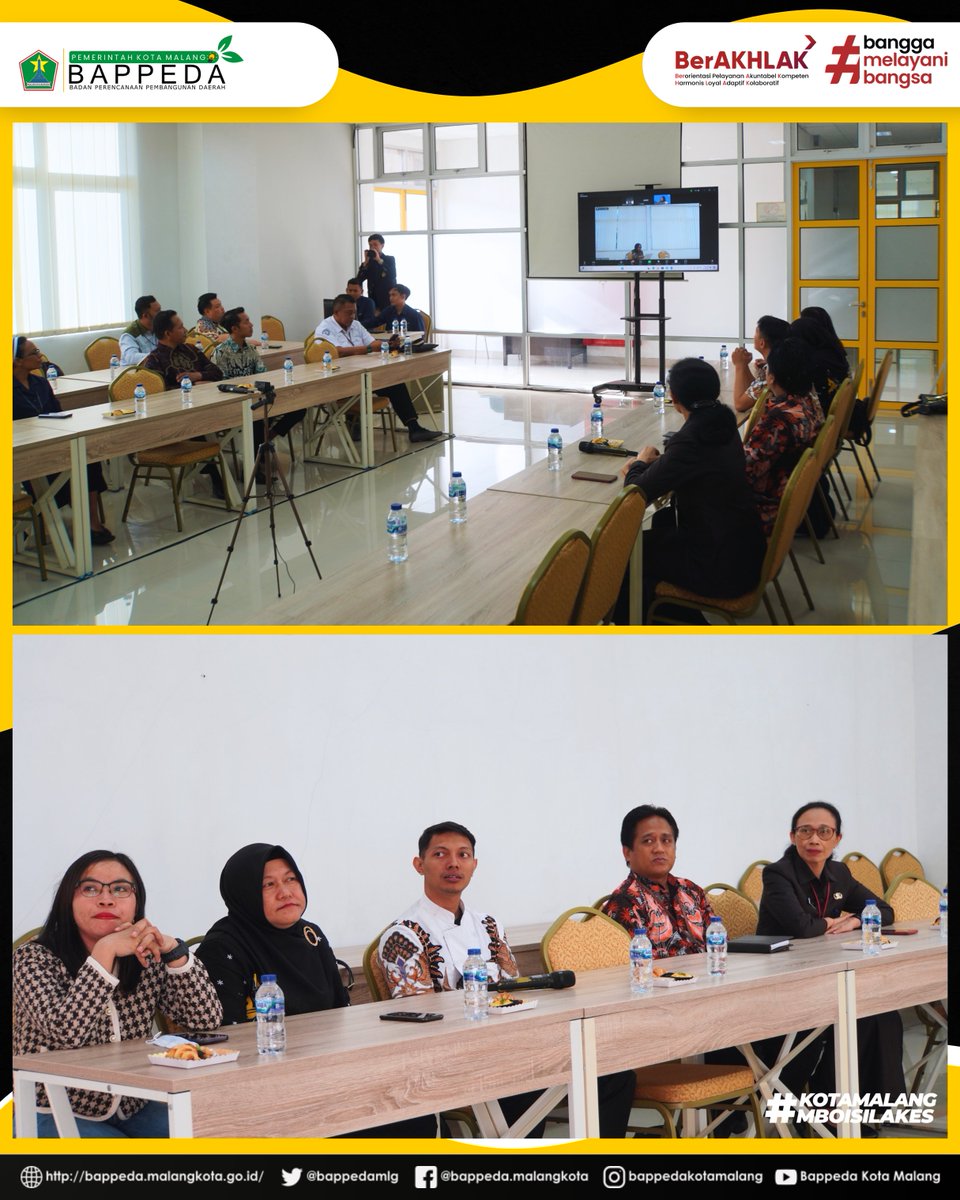 bappedamlg's tweet photo. #NawakNgalam &amp; #NawakPerencana
Kepala Badan Perencanaan Pembangunan Daerah (Bappeda) Kota Malang menghadiri acara Asesmen Lapangan Akreditasi LAMEMBA (Lembaga Akreditasi Mandiri Ekonomi Manajemen Bisnis dan Akuntansi) Program Studi Magister Akuntansi. https://t.co/IQofzxY7zl