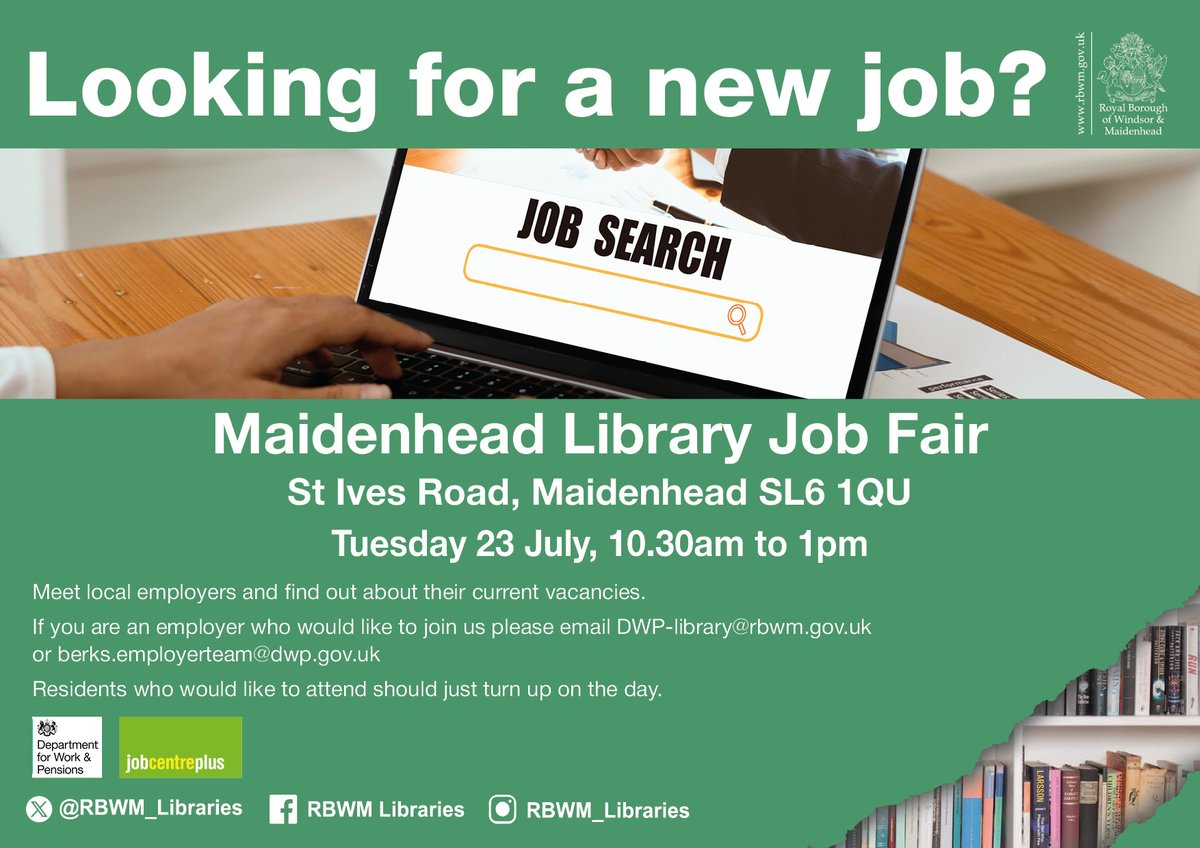 RBWM_Libraries's tweet image. #Jobfair @thameshospice @HelpingHandsHom  @clivedenhouse  @LEGOLANDWindsor  @AramarkCatering  @Optalis  @people2places  @HeathrowAcademy  @SavetheChildren  @RBFRSofficial  jump on the #fireengine , have a look around @JCPThamesValley  @RBWM  #QuinteducationUK @AvonCosmeticsUk