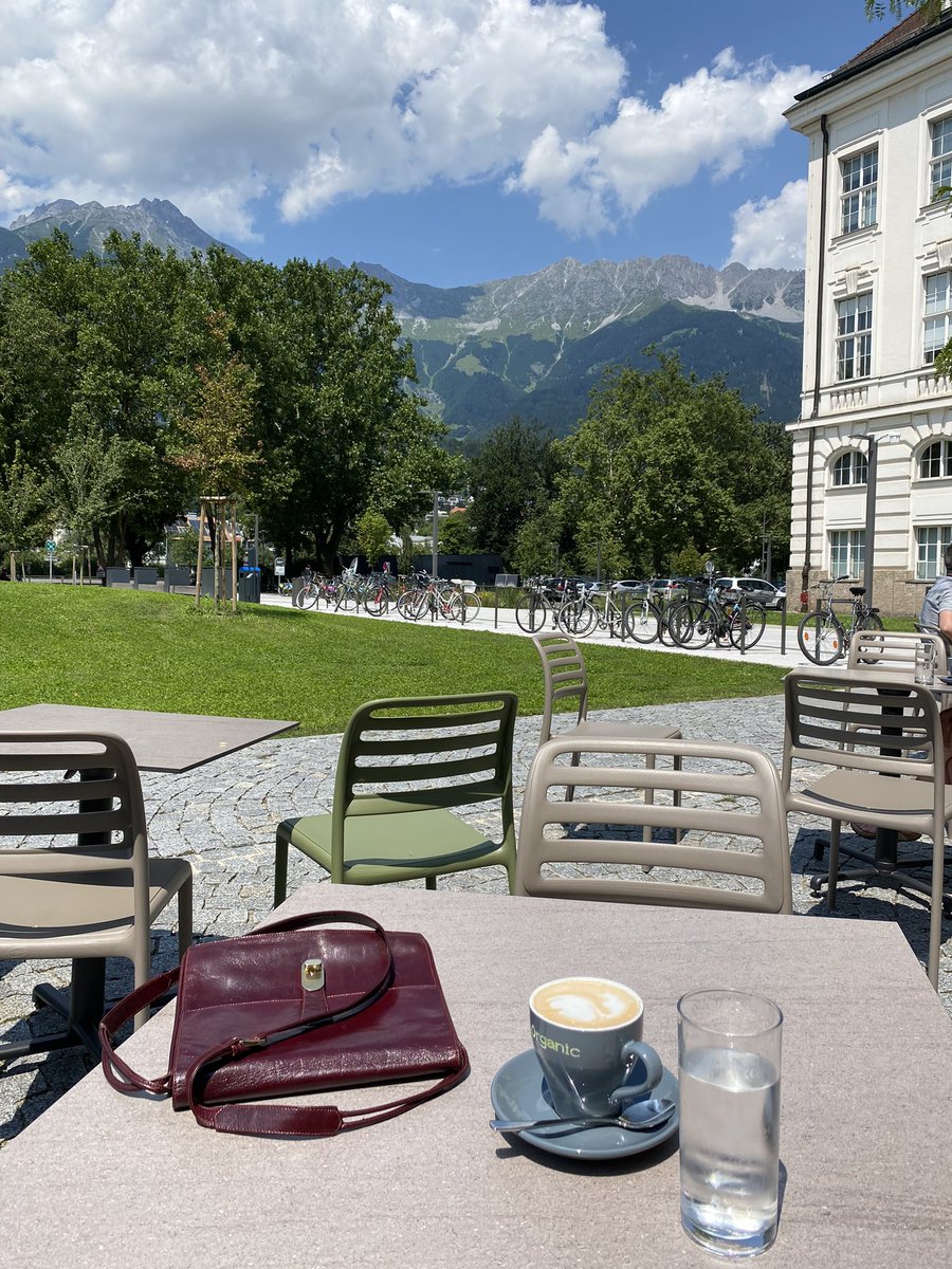 imamomir's tweet photo. The breathtaking view at the #CADS2024 conference! 💙💚⛰️ Thanks to the wonderful team at @uniinnsbruck for the organisation! 🇦🇹 https://t.co/Pn6iavkOHJ