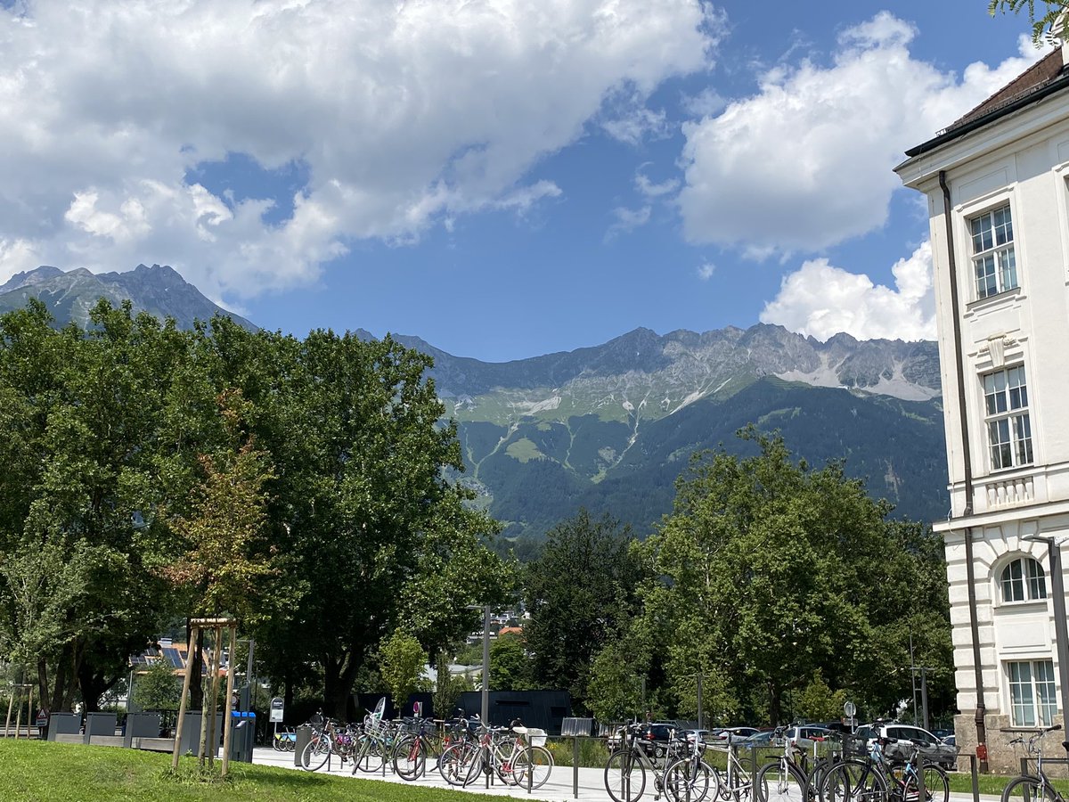 imamomir's tweet photo. The breathtaking view at the #CADS2024 conference! 💙💚⛰️ Thanks to the wonderful team at @uniinnsbruck for the organisation! 🇦🇹 https://t.co/Pn6iavkOHJ