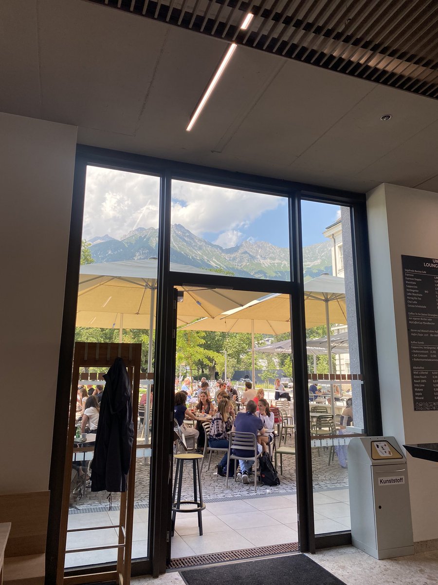 imamomir's tweet photo. The breathtaking view at the #CADS2024 conference! 💙💚⛰️ Thanks to the wonderful team at @uniinnsbruck for the organisation! 🇦🇹 https://t.co/Pn6iavkOHJ