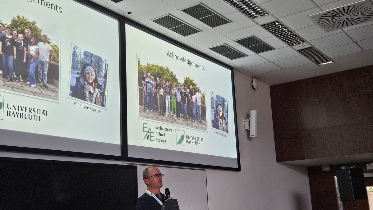 Sandra Steiger (@steigerlab) on Twitter photo Thanks for the wonderful #ISCE2024 <a href="/ChemEcol_org/">International Society of Chemical Ecology</a> meeting in Prague. Thanks for inviting me as a plenary speaker and for all the fantastic talks in our symposium 'Beyond Eusocial Organisms'. Thanks for the wonderful #ISCE2024 <a href="/ChemEcol_org/">International Society of Chemical Ecology</a> meeting in Prague. Thanks for inviting me as a plenary speaker and for all the fantastic talks in our symposium 'Beyond Eusocial Organisms'.