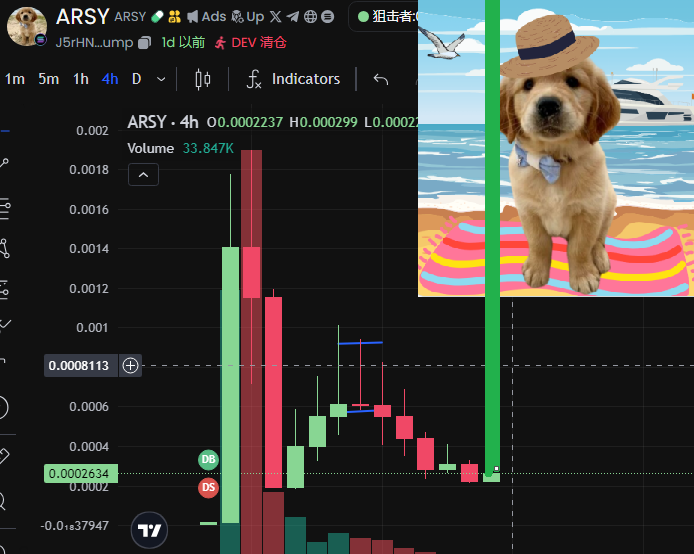 fangkanyun's tweet photo. @wallstreetbets Buy #ARSY now. 
It's relatively at the bottom, offering higher returns. Don't let the cute dog wander outside.
CA:
J5rHNp3ELo5z9pj96ZPeVhmaXCo5jn2nNnGNBDhPpump https://t.co/0CdVGj8wZc