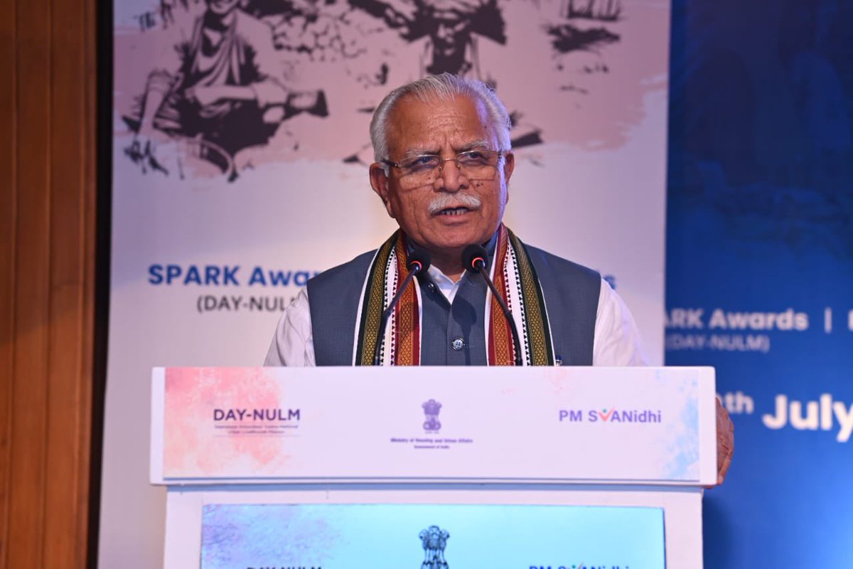 Ladakh awarded 1st Rank in "Small states &amp; UTs' under PM SVANidhi "PRAISE Awards 2023-24.The MoHUA organised an event , named “Utkrishtata ki Ore Badhte Kadam: Celebrating Achievements, Inspiring Excellence” to felicitate best performers under PM Street Vendor's AtmaNirbhar Nidhi