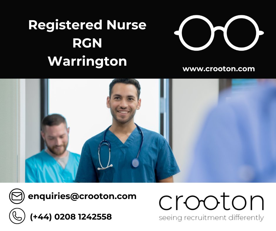 crooton1's tweet photo. Registered Nurse (RGN) Care Home

Hours - Days 8am to 8pm includes alternate weekends

Salary - £20.86 per hour + paid breaks

Location: Warrington, WA5 9PA 

https://t.co/LtGVokwAj2 https://t.co/SoahEMnDo0
