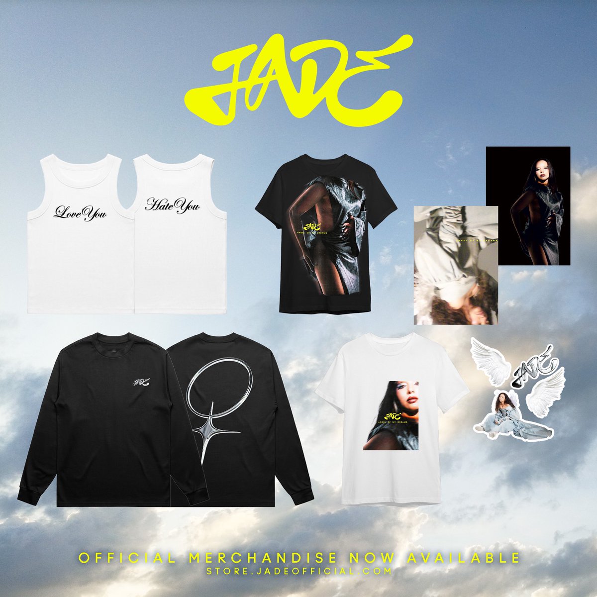 jadethirlwall's tweet photo. the first JADE drop is live now. 🪽

https://t.co/2v7Qa7EVBn https://t.co/aC5xaPDlDF