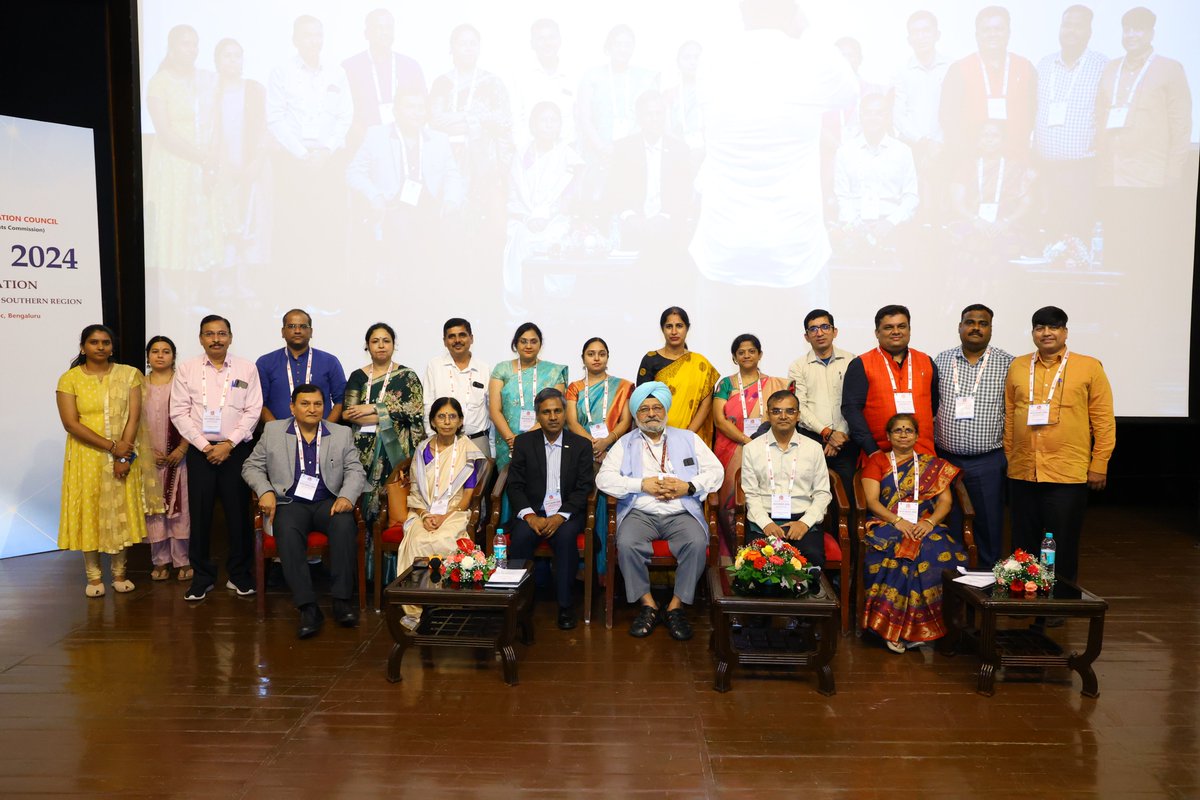 NAAC_India's tweet image. #NAACReforms - Southern Region Consultative Workshop was held on 16 July 2024 at IISc, Bengaluru. More than 900 participants from  Higher Education Institutions across the Southern Region ( Andhra Pradesh, Kerala, Karnataka, Telangana, Tamil Nadu and Puducherry) participated.