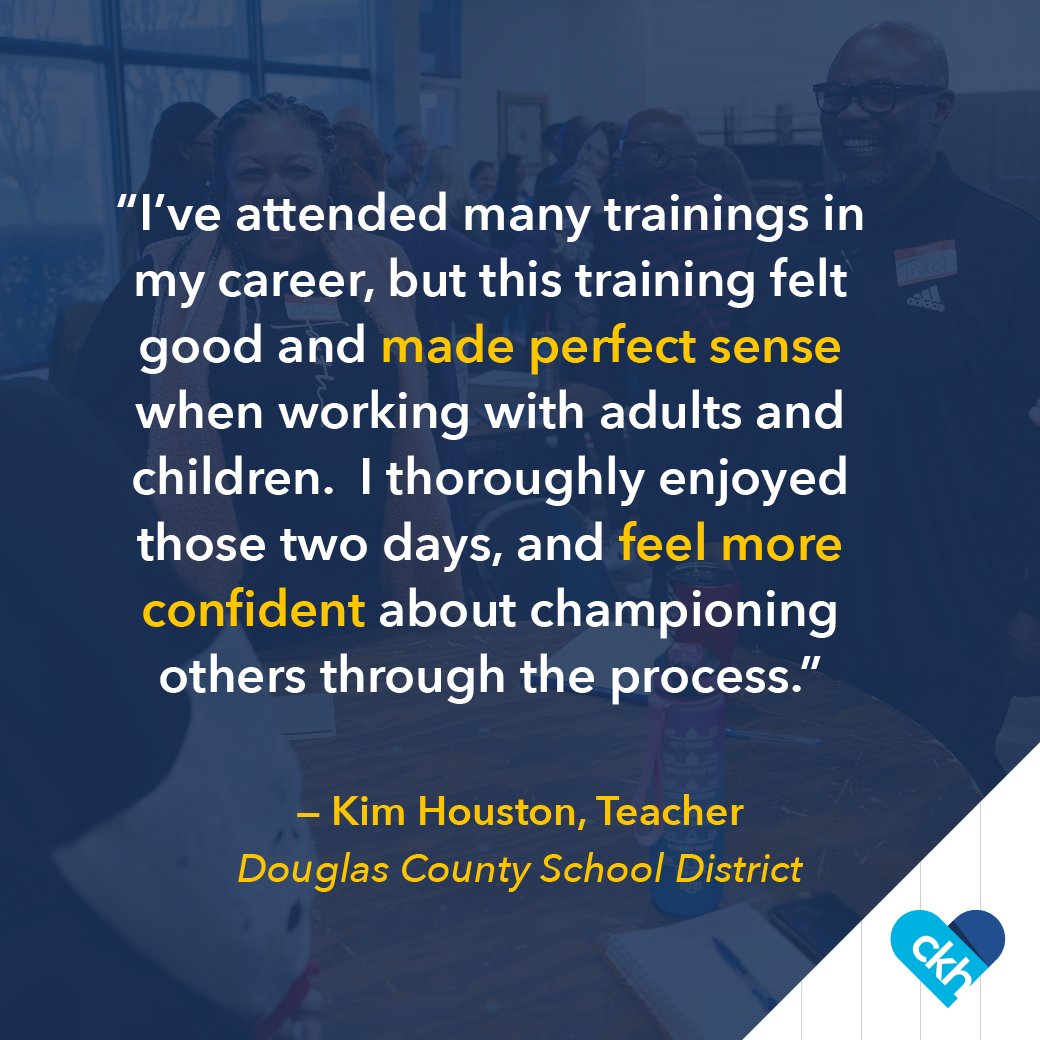 We are always so honored to walk alongside and serve with great educators like Kim Houston! Thank you for spending your time with us!