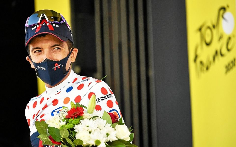 tomfer82's tweet photo. Richard Carapaz virtuel maillot à pois ⚪️🔴 !
Le ramènera-t-il à Nice ?
#TDF2024 https://t.co/s4KLvgY2e5